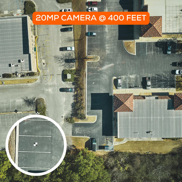 24"x24" UAV Drone Checkerboard Ground Control Points (GCPs) for Aerial Mapping & Surveying | Adhesive Backing for Pavement | DroneDeploy & Pix4D Compatible (6 Pack)