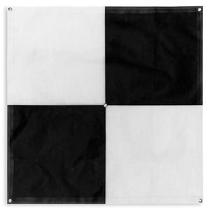 black-white-XL-ground-control-point-gcp-checkerboard-pattern-with-center-eyelet-48”-by-48”-aerial-target