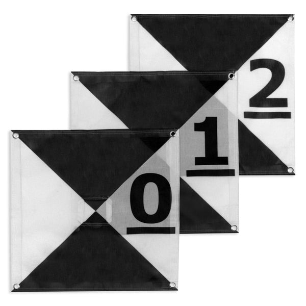 black-white numbered-drone-ground-control-point-gcp-iron-cross-pattern-with-center-passthrough-24-inch-by-24-inch