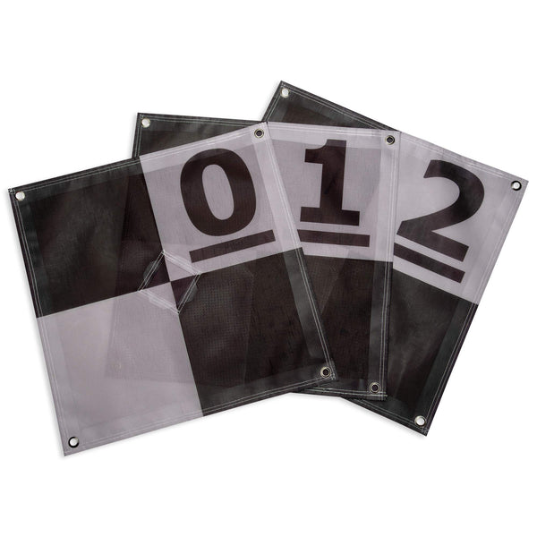black-grey numbered-drone-ground-control-point-gcp-checkerboard-pattern-with-center-passthrough-24-inch-by-24-inch